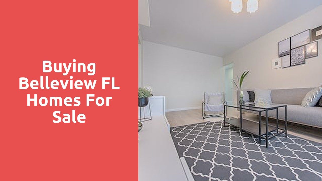 Buying Belleview FL Homes For Sale