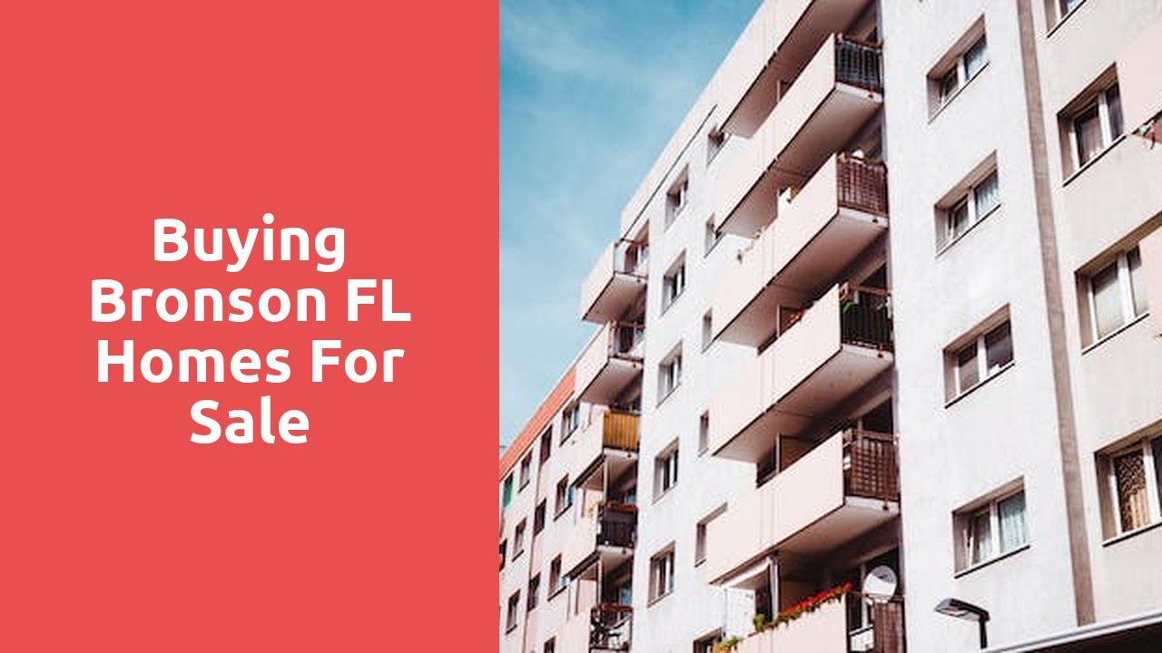 Buying Bronson FL Homes For Sale